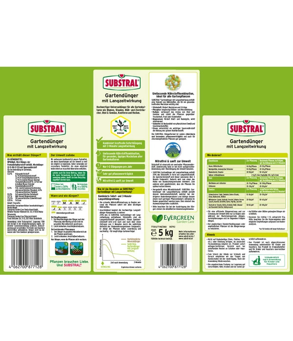 Substral® Gartendünger Mit Langzeitwirkung 4 Substral® Gartendünger Mit Langzeitwirkung – Bild 2