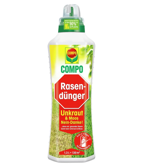 COMPO Rasendünger Unkraut & Moos Nein Danke!, 1,3 L 3 COMPO Rasendünger Unkraut & Moos Nein Danke!, 1,3 L