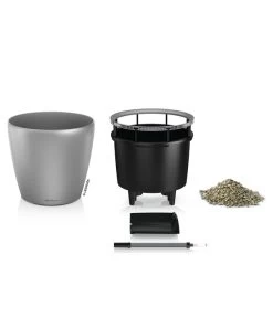 LECHUZA® CLASSICO LS, All-in-One-Set 9 LECHUZA® CLASSICO LS, All-in-One-Set -Pflanzenwelt Verkauf 6962120 WE FS 32 CLASSICOPremiumSilberteile