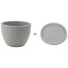 Farmet New Kunststoff-Topf Orione, Rund, Inkl. Untersetzer 1 Farmet New Kunststoff-Topf Orione, Rund, Inkl. Untersetzer -Pflanzenwelt Verkauf 6965305 WE FS 001 FarmetTopfOrioneRundGrauUntersetzer