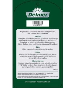 Blauer Enzianstrauch -Pflanzenwelt Verkauf 8600835 BlauerEnzianstrauch Etikett 2